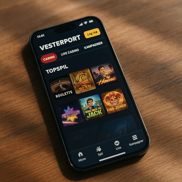 Vesterport Casino - Mobile Responsive Design